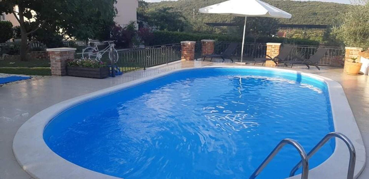 Apartments Robi- Swimming Pool And Beautiful Garden Kampor Εξωτερικό φωτογραφία