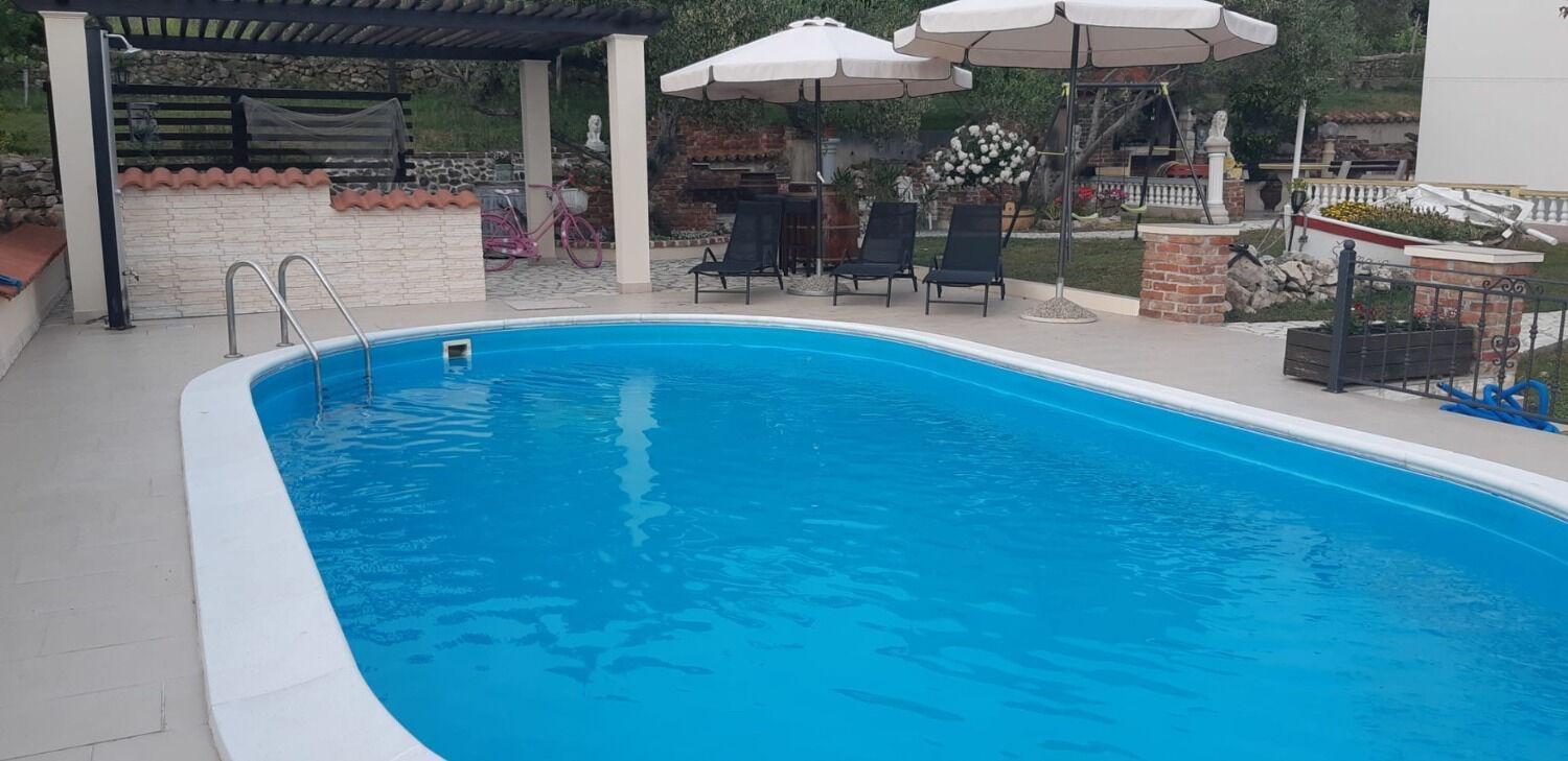 Apartments Robi- Swimming Pool And Beautiful Garden Kampor Εξωτερικό φωτογραφία