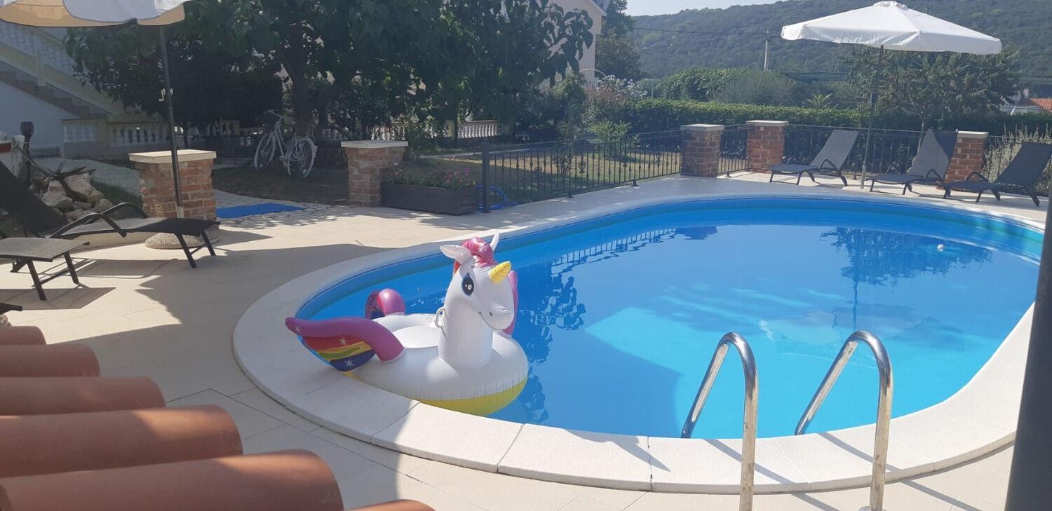 Apartments Robi- Swimming Pool And Beautiful Garden Kampor Εξωτερικό φωτογραφία